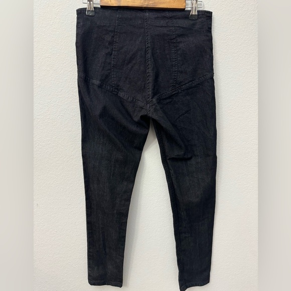 Prairie Underground Parallel Zip Skinny Jeans Black Denim Legging Women's XS USA - Picture 6 of 7